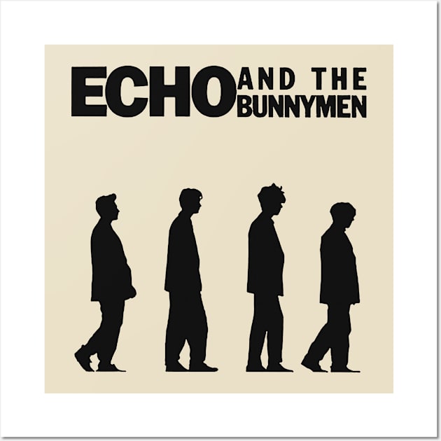 echo and bunnymen Wall Art by Miamia Simawa